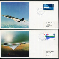 22577 Grande-Bretagne N°556/7° Avion Supersonique "Concorde"  1969  TB - 1952-71 Ediciones Pre-Decimales