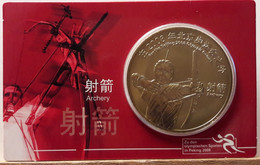 China 2008 Beijing Olympic Games - Archery Coin - Weight 40 Gr (LD1A-1) - China