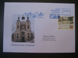 Österreich- Christkindl 01.01.2017, Schmuck-Beleg Mit Absenderfreistempel - Storia Postale