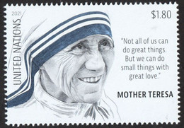 United Nations - New York - 2021 - Mother Theresa - Mint - Mother Teresa