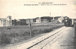 17-SAINT-PALAIS-SUR-MER- HALTE DU TRAM AUX PLATINS DE PUY-RAVAUD - Saint-Palais-sur-Mer