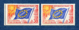 ⭐ France - Variété - YT Service N° 30 - Couleurs - Pétouilles - Neuf Sans Charnière - 1963 ⭐ - Unused Stamps