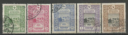 Turkey; 1916 50th Anniv. Of The City Post (Complete Set) - Oblitérés