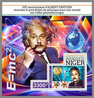 NIGER 2021 MNH Albert Einstein Nobelpreisträger S/S - OFFICIAL ISSUE - DHQ2139 - Albert Einstein