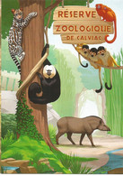 Zoo CALVIAC (24 Dordogne) - Animaux Amérique Du Sud, Saimiri Saki Tapir Leopard Margay - Singes