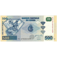 Billet, Congo Democratic Republic, 500 Francs, 2002, 2002-01-04, KM:96a, NEUF - Republiek Congo (Congo-Brazzaville)