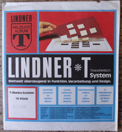 Lindner - Feuilles NEUTRES LINDNER-T REF. 802 505 P (5 Bandes) (paquet De 10) - Für Klemmbinder