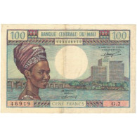 Billet, Mali, 100 Francs, Undated (1972-73), KM:11, TTB - Malí