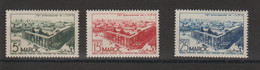 Maroc 1949 Série UPU 285-87, 3 Val ** MNH - Ungebraucht