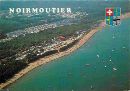 85 - Ile De Noirmoutier - La Plage Des Sableaux - Vue Aérienne - CPM - Voir Scans Recto-Verso - Ile De Noirmoutier