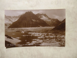 Merjelensee Und Aletschgletscher , Lac De Merjelen  (2321) - Lens