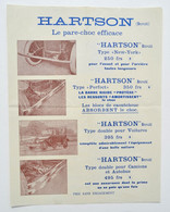 Pub Automobilia Années 1920 : Pare-choc Hartson / Camion Autobus Voiture Mestre & Blatgé - Cars