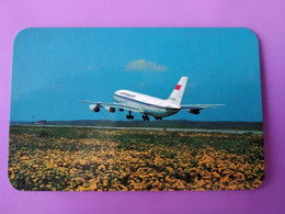 К08_263  Russian Pocket Calendar / Russia / Aeroflot / Aviation / Airline / Airlplane / 1993 - Formato Piccolo : 1991-00