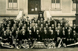 Villefranche Sur Saône * Carte Photo * Union Musicale * La Fanfare * Troupe Groupe Orchestre Instruments - Villefranche-sur-Saone