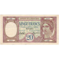 Billet, Nouvelle-Calédonie, 20 Francs, KM:37b, SUP - Nouméa (Neukaledonien 1873-1985)