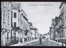 CPM Publicitaire Reproduction Neuve 67 SCHILTIGHEIM Mundolsheimerstrasse (Publicité électorale) - Schiltigheim