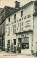 Champdeniers * Devanture Façade Boulangerie Pâtisserie R. BICOT * Boulanger * Commerce Magasin - Champdeniers Saint Denis
