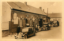 Bray Sur Somme * Devanture Façade Garage LANNOO * Rue Gambetta * Automobile Voiture Ancienne Citroën Traction - Bray Sur Somme