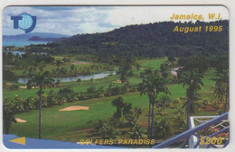 JAMAICA - Golfers Paradise, CN:19JAMB , Normal Zero: "0", 200 $, Used - Giamaica