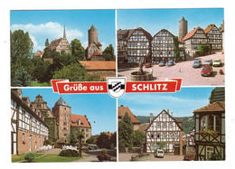 6407 SCHLITZ, Grüße Aus..., Stadtwappen - Lauterbach