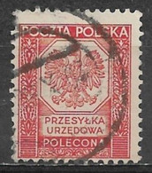 Poland 1935. Scott #O20 (U) Polish Eagle - Oficiales