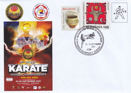 WORLD CHAMPIONSHIP 9"th WUKF KARATE 2021,SPECIAL COVER, CLUJ-NAPOCA ROMANIA. - Zonder Classificatie