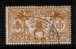 NEW HEBRIDES (FR) 1925 75c SG F49 U #BAS3 - Used Stamps