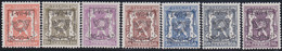 Belgie   .  OBP  .    PRE 553/559    .   **  .   Postfris . / .  Neuf Avec Gomme Et Sans Charnière - Typo Precancels 1936-51 (Small Seal Of The State)