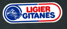 Rare Sticker Autocollant "Ligier - Gitanes"  Course Automobile - F1 - Formule 1 - Formula 1 - Automobile - F1