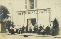 Cluny * Carte Photo * Devanture Façade Restaurant JUGNET * Café Bar Buvette - Cluny