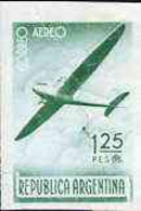 Argentine Republic 1940 Douglas DC-2 1p25 Imperf Proof Single In Green Printed Both Sides U/M, As SG 692 - Nuevos