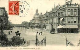 Cambrai * Le Boulevard Faidherbe * Café Du Cambresis - Cambrai