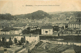 épinal * Vue Générale De La Commune Prise Du Chemin Des Princes * Scierie Bois - Epinal