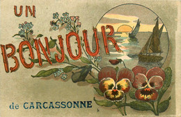Carcassonne * Un Bonjour De La Ville * Souvenir - Carcassonne