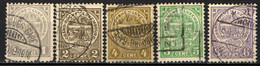 LUSSEMBURGO - 1907 - STEMMA DEL GRANDUCATO - USATI - 1907-24 Ecusson