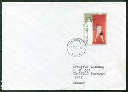 Poland Katowice 2009 Cover Used To Izmir Turkey | Mi 4416 Polish Sculpture, Wladyslaw Hasior - Lettres & Documents