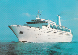 M.V. Cunard ' Adventure ' 14155 Tons, 1950-1990s - Transbordadores