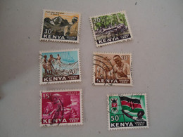 KENYA   USED STAMPS  LOT - Kenya (1963-...)