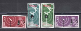 Malta 1977 - World Telecommunication Day, Mi-Nr. 550/53, MNH** - Malta