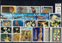 NOUVELLE CALEDONIE 1996 N°703 à N°724 NEUFS** - Altri & Non Classificati