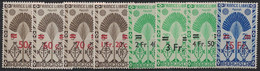 MADAGASCAR - FRANCE LIBRE - N°290 A 297 NEUFS *** - COTE 10€. - Neufs