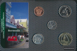 Bermuda-Islands Stgl./unzirkuliert Kursmünzen Stgl./unzirkuliert From 1999 1 CENT Until 1 US Dollars - Bermudas