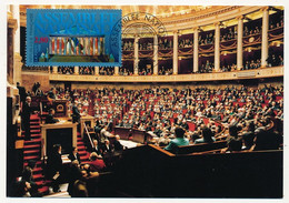FRANCE - Carte Maximum - 2,80 Assemblée Nationale - PARIS - 13 Mai 1995 - 1990-1999