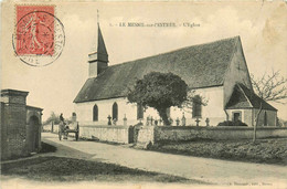 Le Mesnil Sur L'estrée * Route Et Vue Sur L'église - Other & Unclassified
