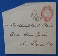 AB9 BRAZIL    LETTRE 1897   SAO PAULO ++ AFFRANCH.PLAISANT - Cartas & Documentos