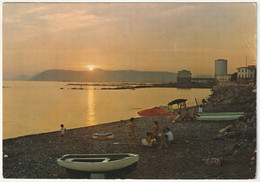 MARINA DI MASSA - TRAMONTO - VIAGG. 1975 -68536- - Massa