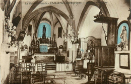 St Martial Entraygues * Intérieur De L'église Du Village - Autres & Non Classés