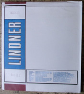 Lindner - Feuilles NEUTRES LINDNER-T REF. 802 415 P (4 Bandes) (paquet De 10) - Voor Bandjes