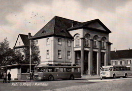 CPSM - KEHL A.RHEIN - Rathaus ...(Cars à L'arrêt B.plan) - Edition ? - Kehl