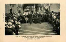 Niort * U.N.C. Remise Du Drapeau Au Groupe Régional Des Deux Sèvres De L'Union Nationale Des Combattants 23 Avril 1922 - Niort